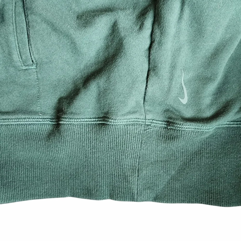 Nike Funnel Neck Pullover Hoodie in Green – Size M